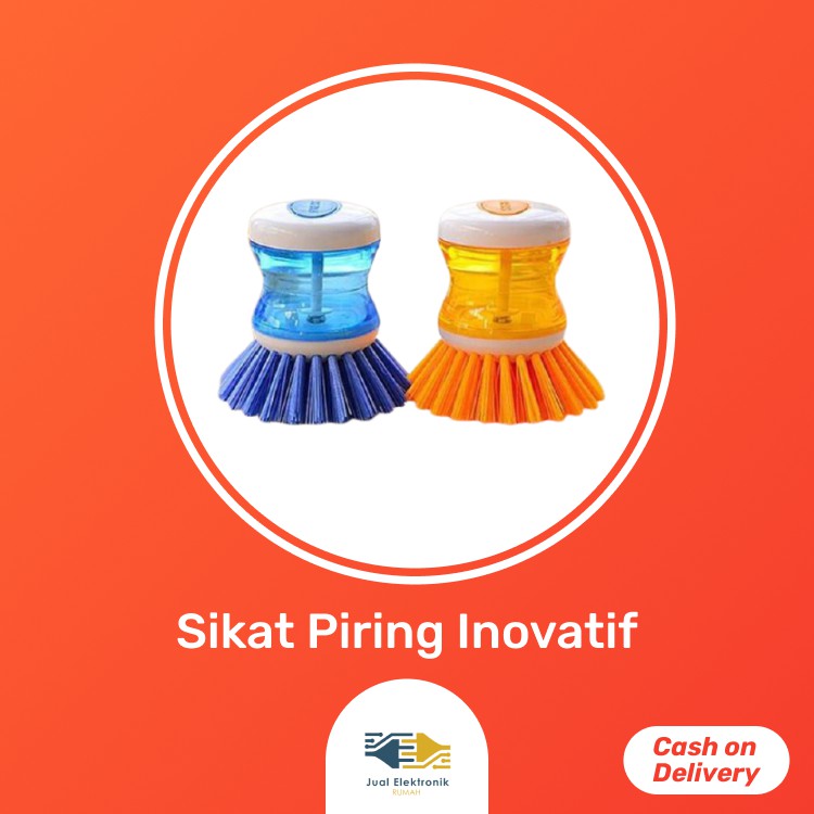 SIKAT PIRING panci inovatif dispenser sabun cair dapur kitchen serbaguna multifungsi 2in1