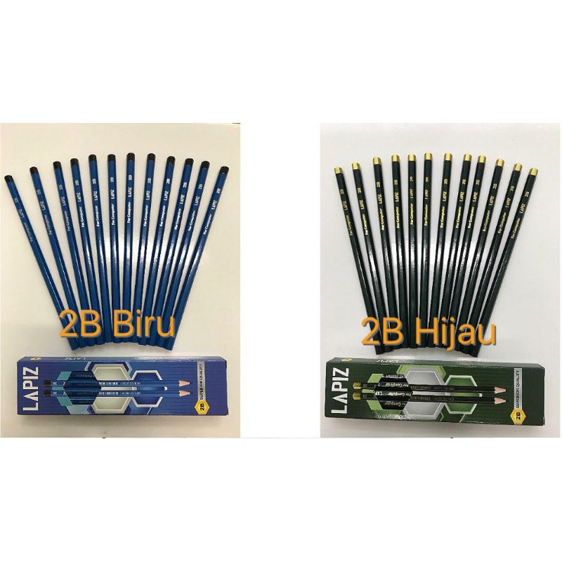 

Pensil 2B Murah Lapiz ( 1pak )