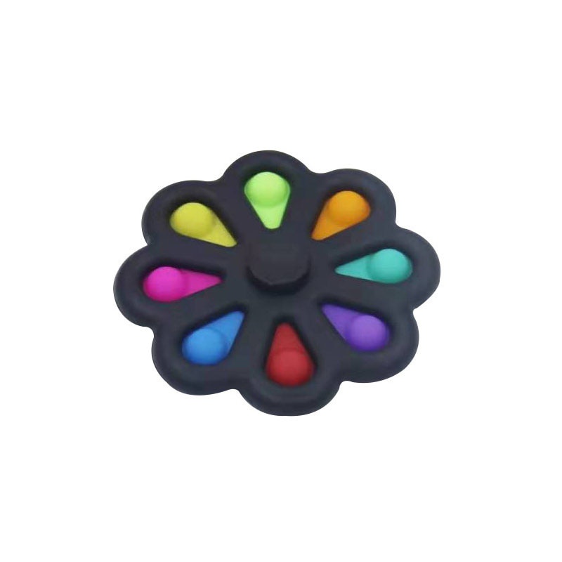 Tik Tok Simple Dimple Fidget Spinner Push Toy Anti Stress Pop It Toy Anxiety Relief Toy for Kids