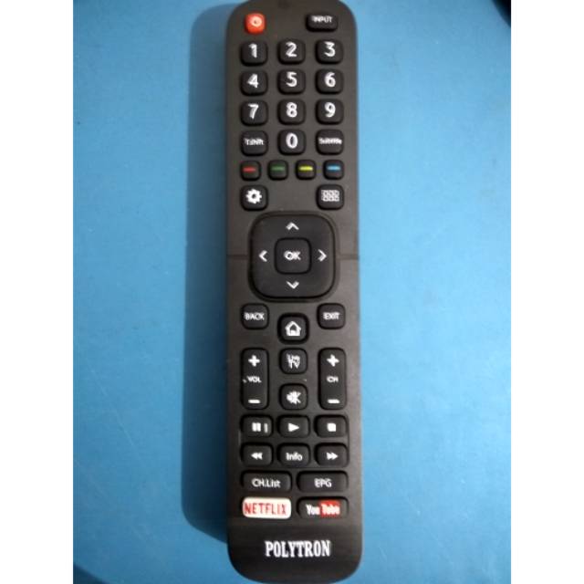 REMOTE/REMOT TV LCD LED NEW POLYTRON/HISENSE EN2B27 SMART TV NETFLIX YOUTUBE MULTI UNIVERSAL