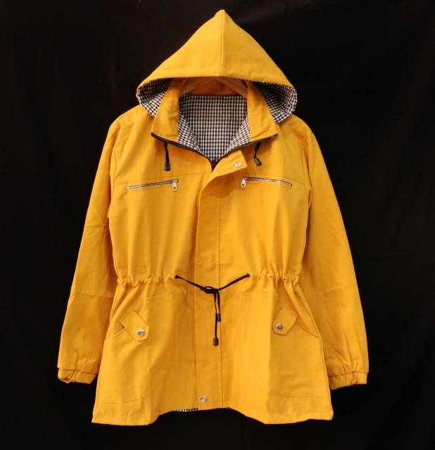 ☛bd✧【Terbaik】 [COD BAYAR DITEMPAT]Jaket parka cewe ATTENTION PARKA kanvas panas musim gugur | parka