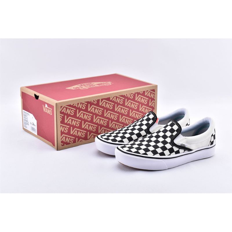 Vans Slip On Checkerboard Comfycush Original 100% BNIB Free Paper Bag Vans