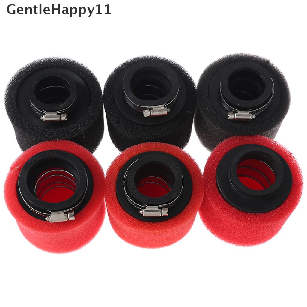 Gentlehappy Busa Leher Lurus Filter Udara Sponge Cleaner Scooter Dirt Pit Sepeda Motor