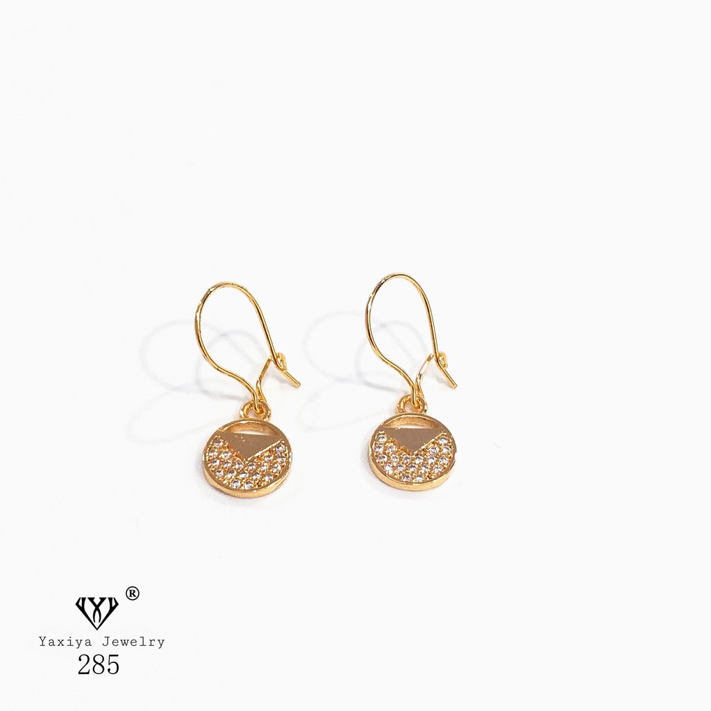 

Anting Permata Lapis Emas Perhiasan Imitasi Gold 18K Yaxiya Jewelry 285