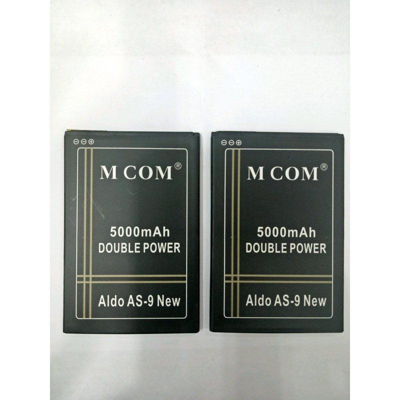 Battery Batre Baterai Double Power Mcom Aldo AS9 as 9 New