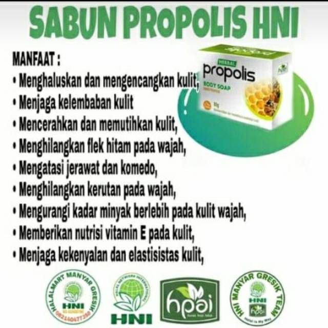 Sabun HNI propolis