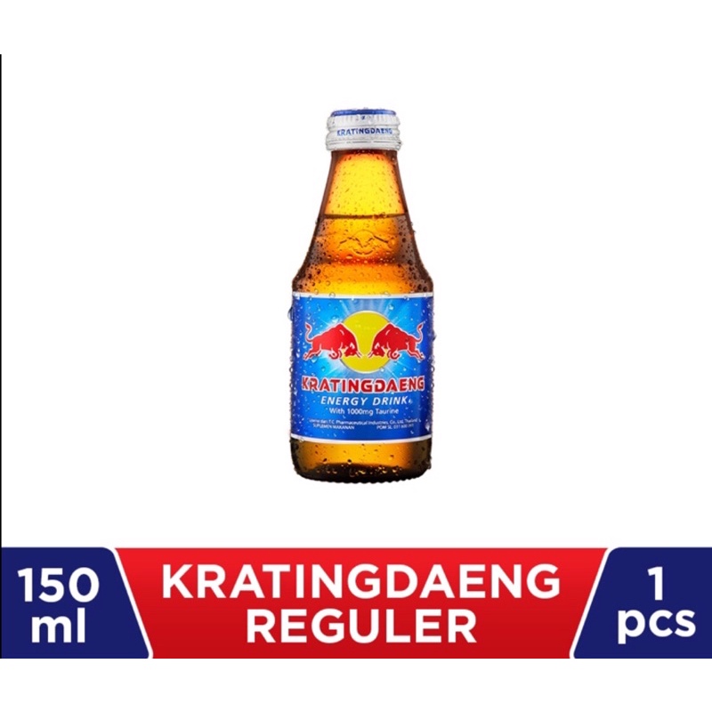 

Kratingdaeng Regular Minuman Energi Kemasan Botol 150ml