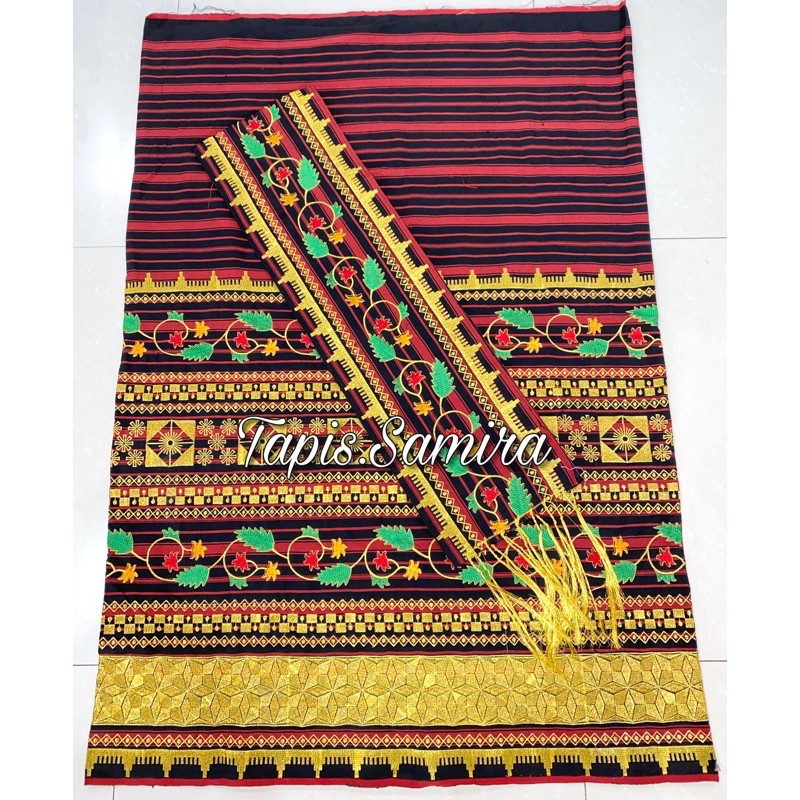Tapis Lampung Bordir Tenun