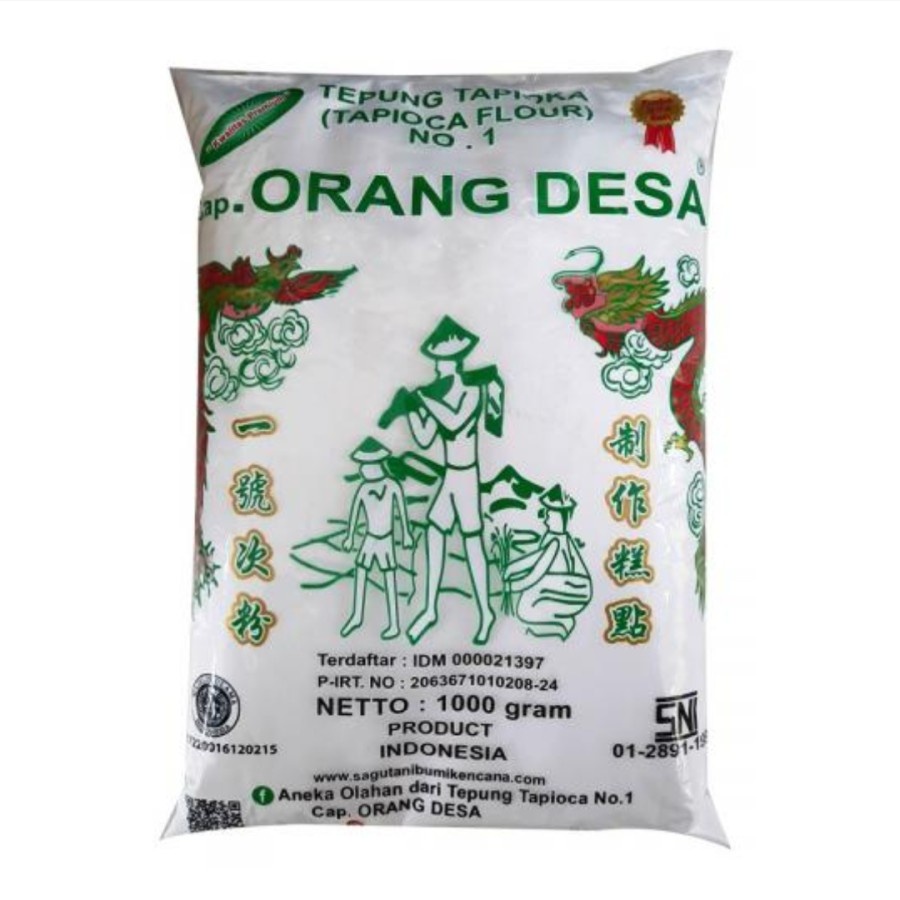 

tepung tapioka kanji orang desa 1 kg