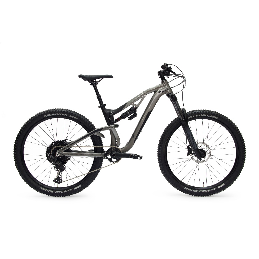 SEPEDA MTB 27.5&quot; BA THRILL RICOCHET ELITE T140 12SP GREY BLACK