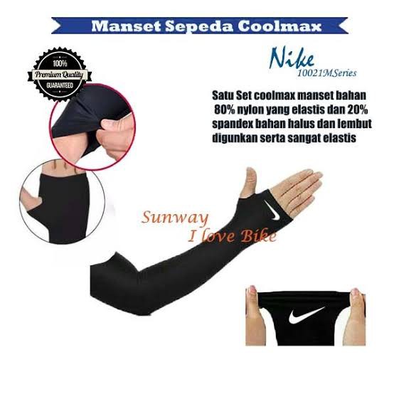 Manset tangan Arm Sleeve Sepeda Goes nikee pelindung dari matahari panas