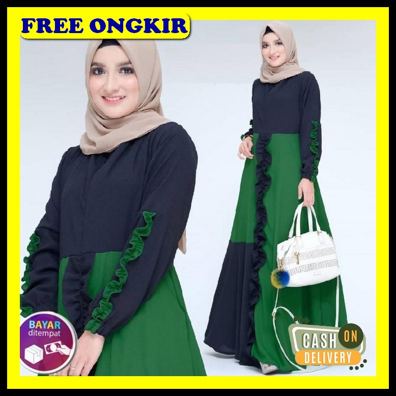 Games Remaja Syari Dres Muslimah Kekinian Gamis Wanita Terbaru 2023 Ba Baju Gamis Syari Wanita Terb