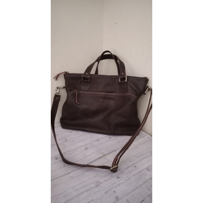 Slingbag Tas tenteng tas kantor pria laki cowok kulit sapi asli original custom second preloved
