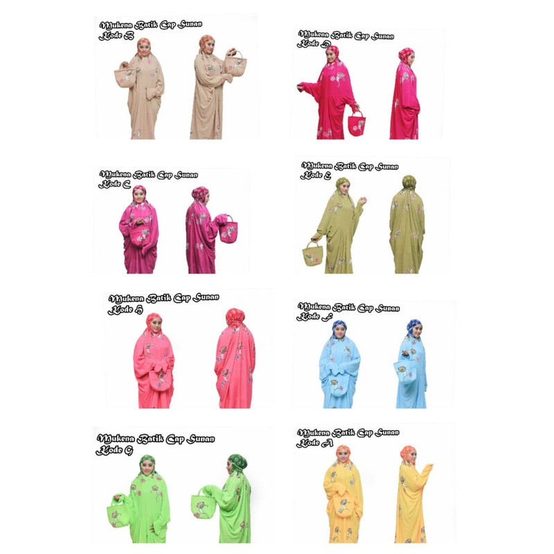 Mukena Terusan  Batik Sunan