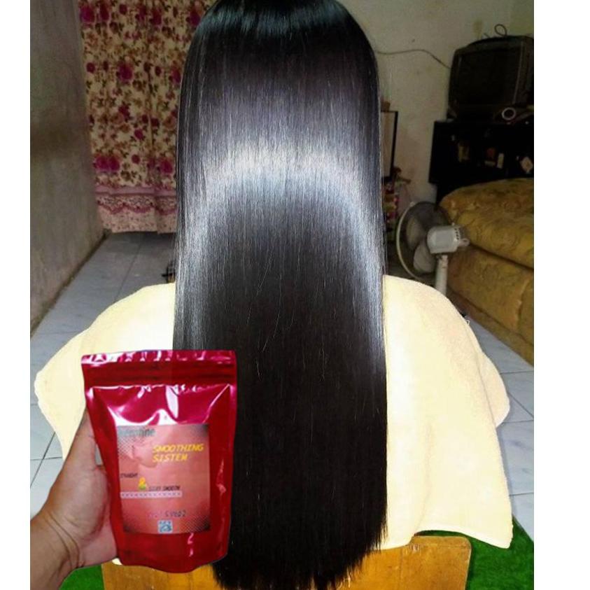 WTerbaru ┗( Pelurus Rambut Tanpa Catok Permanen Keratin Smoothing System Masker Rambut Obat Pelurus