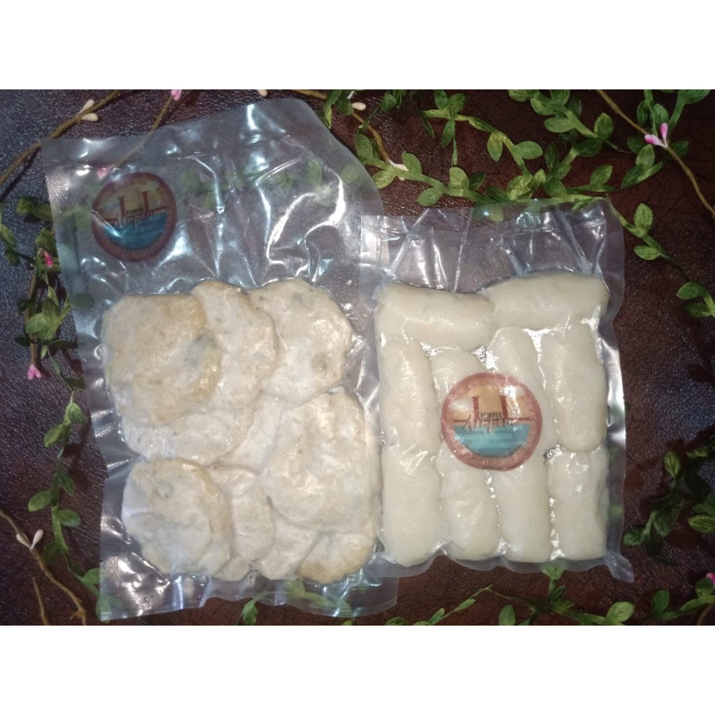 

Pempek Kulit Crispy 20pcs + Lenjer 10pcs + Cuka 3 botol