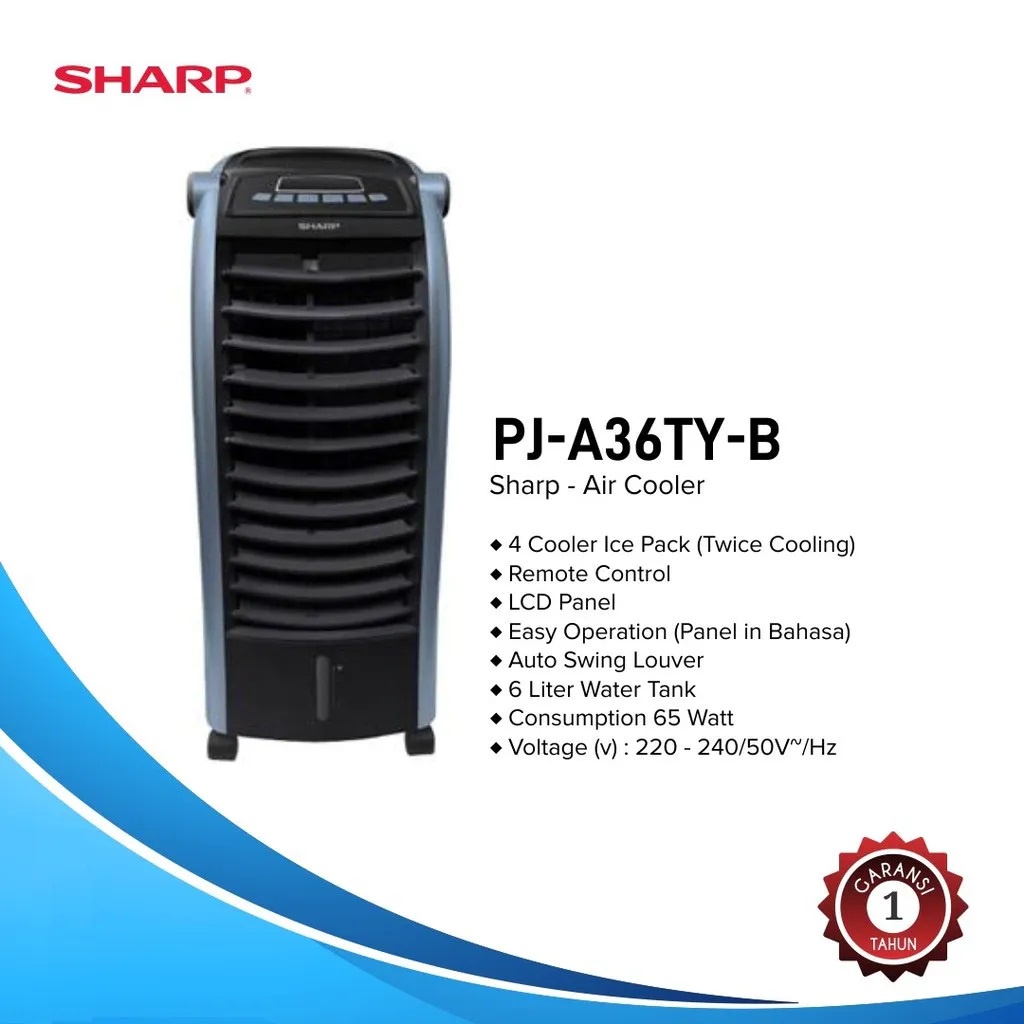 Sharp PJ-A26MY-B Air Cooler / Air Cooler Sharp PJ A36TY