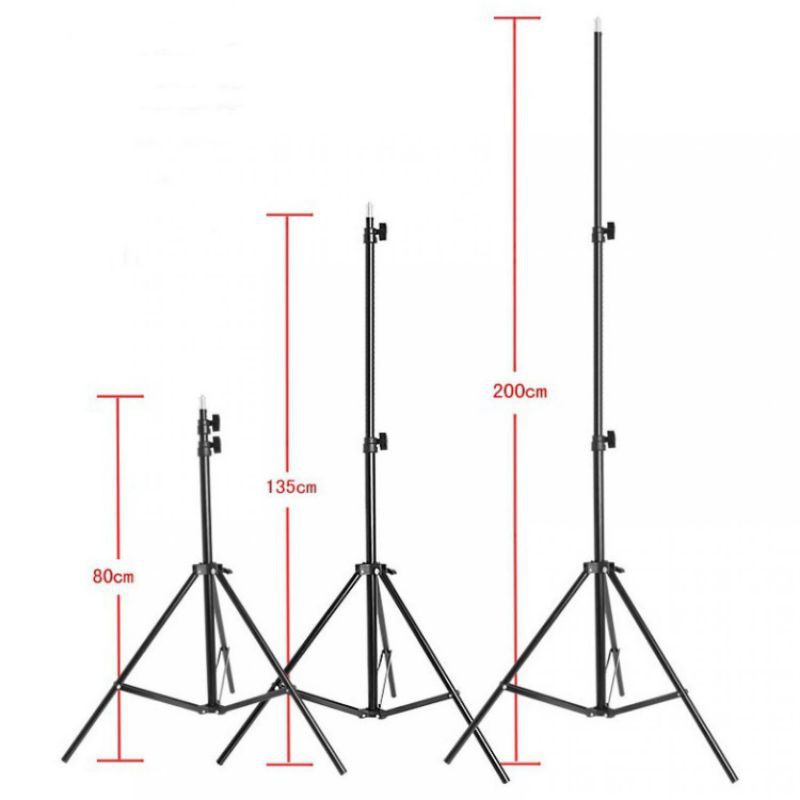 ring light jumbo 46 cm 18 inch remote dengan tripod 2 meter dan tas ringlight