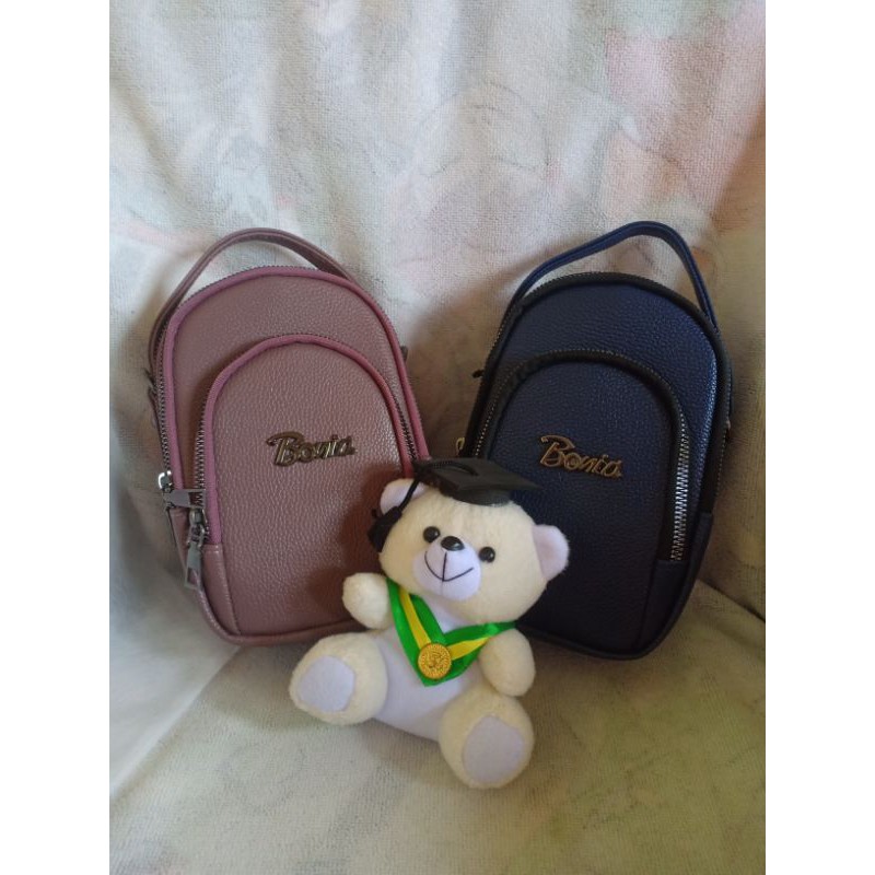 TAS PAPIRUT BONIA/TAS SELEMPANG WANITA/TAS HP KOREA