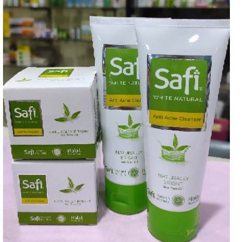 (cod)Safi cream wajah herbal paket khusus berjerawat