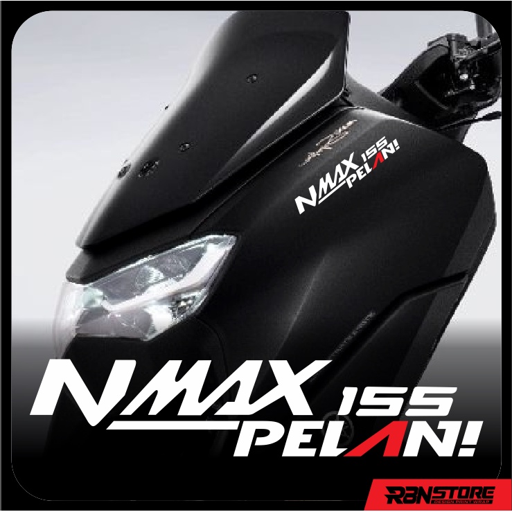 STIKER VARIASI PELAN ! MOTOR YAMAHA NMAX, AEROX, MIO DAN CUSTOM CUTTING STICKER HOLOGRAM DAN WARNA SOLID