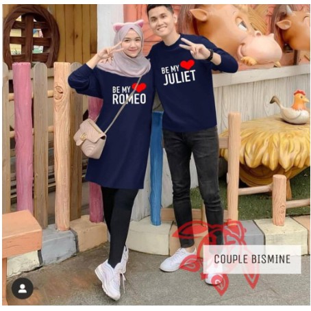 HARGA TERMURAH | Baju kaos couple terbaru murah simple oblong pasangan tebal bagus CAPEL KAPEL COPEL