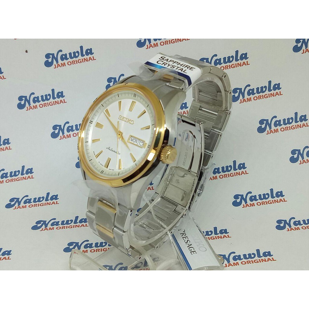 Seiko Presage SRP532J1 Two Tone Bracelet - Jam Tangan Pria SRP532