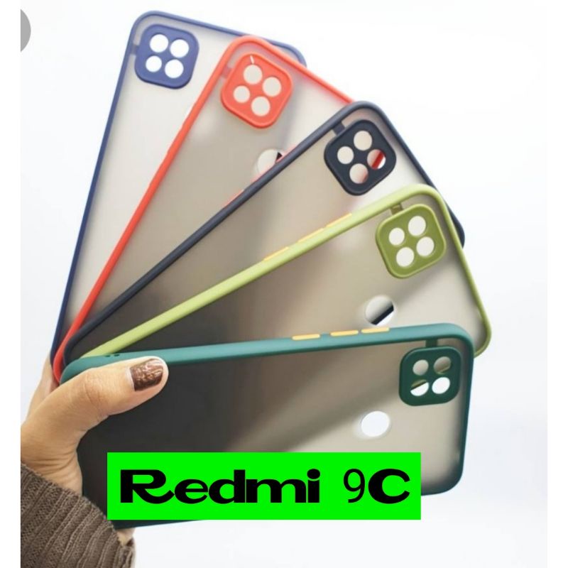 Case Redmi 9C Dove Matte Transparan Handphone Hp