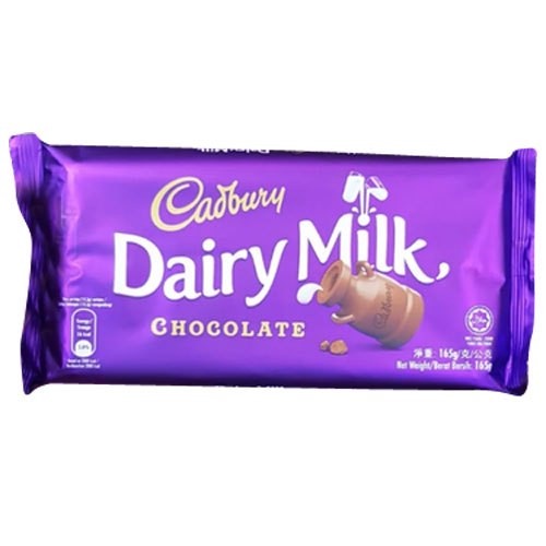 

CADBURY DAIRY MILK 165G