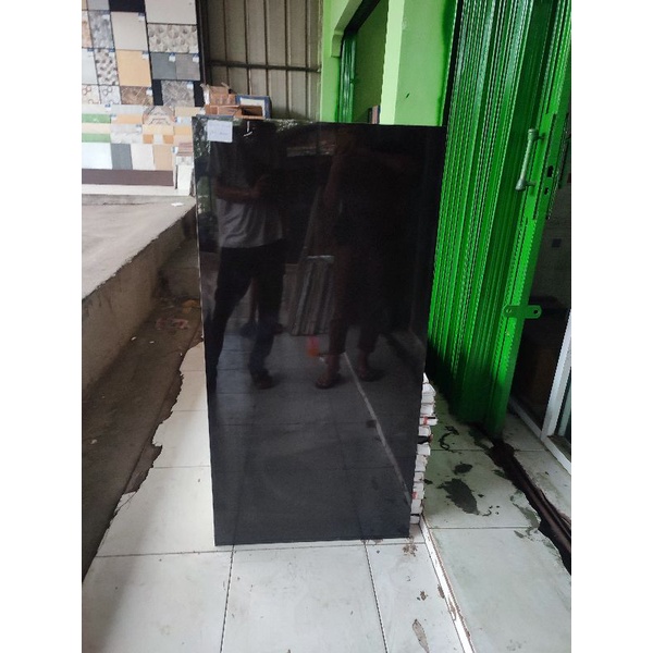 GRANITE LANTAI 60X120 BLACK / HITAM POLOS / VALENTINO GRESS KW1
