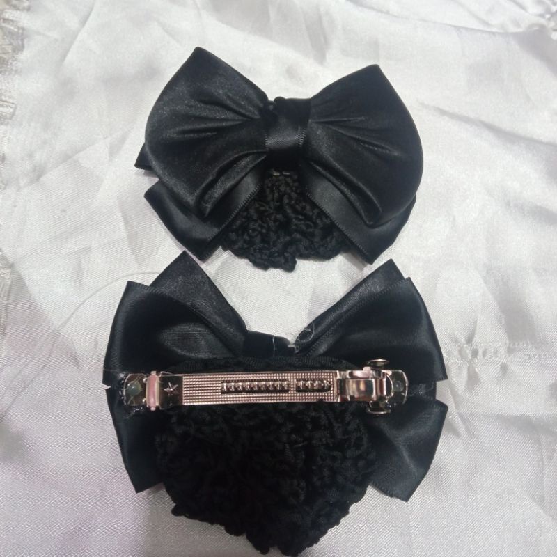 JEPITAN HARNET MOTIF PITA POLOS/ JEPITAN RAMBUT HARNET SANGGUL MOTIF PITA POLOS