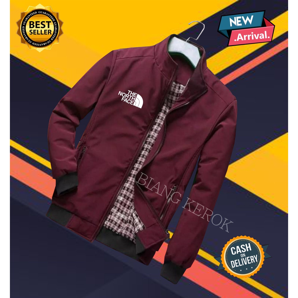 TURUN HARGA Jaket Bomber Kasual Premium Parasut semi anti air PRIA WANITA REIOUTDOOR