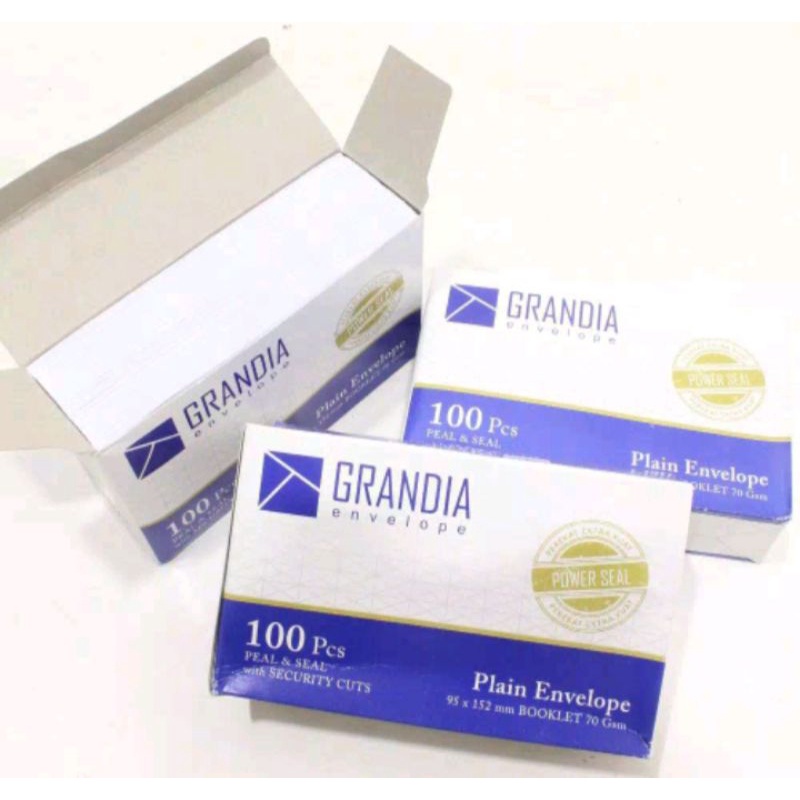 

100pcs Amplop Putih Grandia No. 104