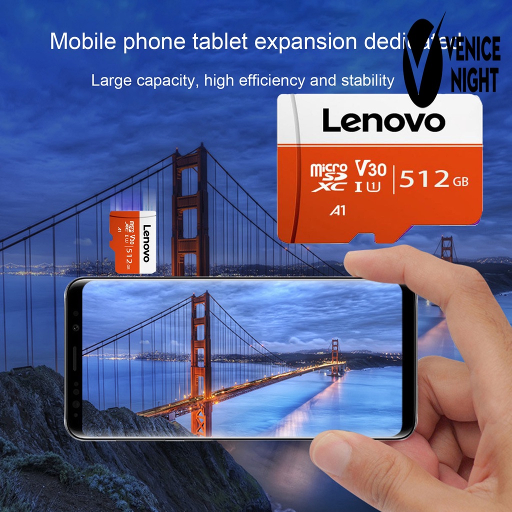 (SC) Lenovo Memory Card 128GB 256GB 512GB Kapasitas Besar