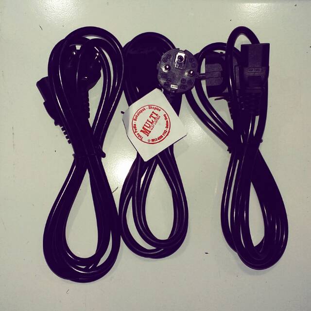 KABEL POWER CPU KOMPOR MEJICOM AC 3 SOKET KABEL KOMPUTER
