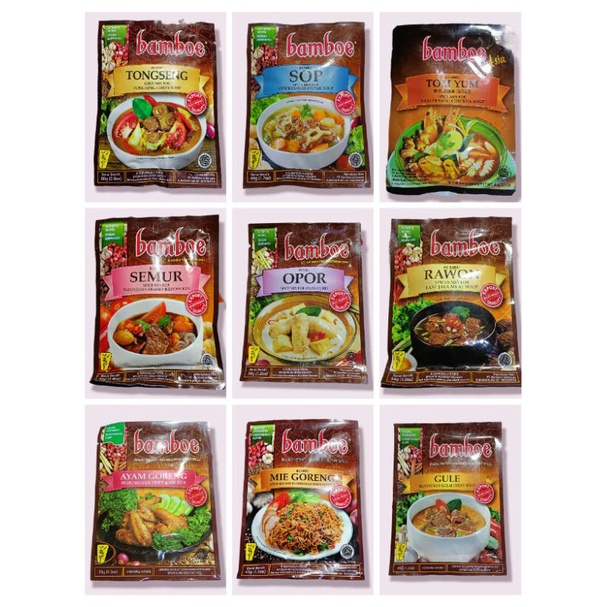 

BUMBU INSTAN BAMBOE EKSPORT ALL VARIAN