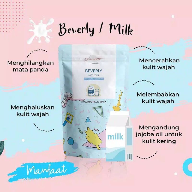 ( RESELLER RESMI ) Masker pinkroullet isi 60gr