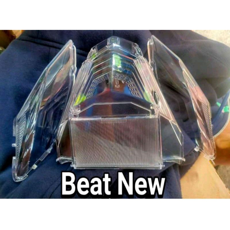 Mika Bening Stoplamp Belakang Beat New, Fi, Karbu