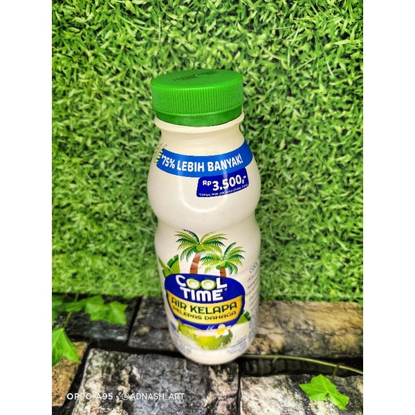 

cool time 350ml air kelapa pelepas dahaga 75% lebih banyak