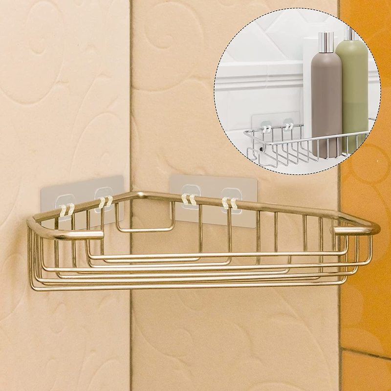 Home Creative Self Adhesive Wall Hanging Storage Double Hooks / Door Storage Heavy Duty Hanger