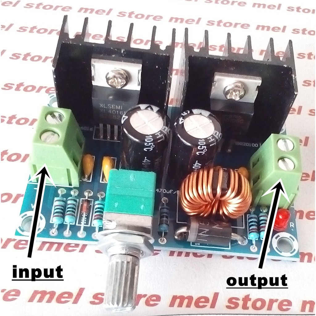 XL4016 8A 200W PWM With Adj DC-DC step down modul