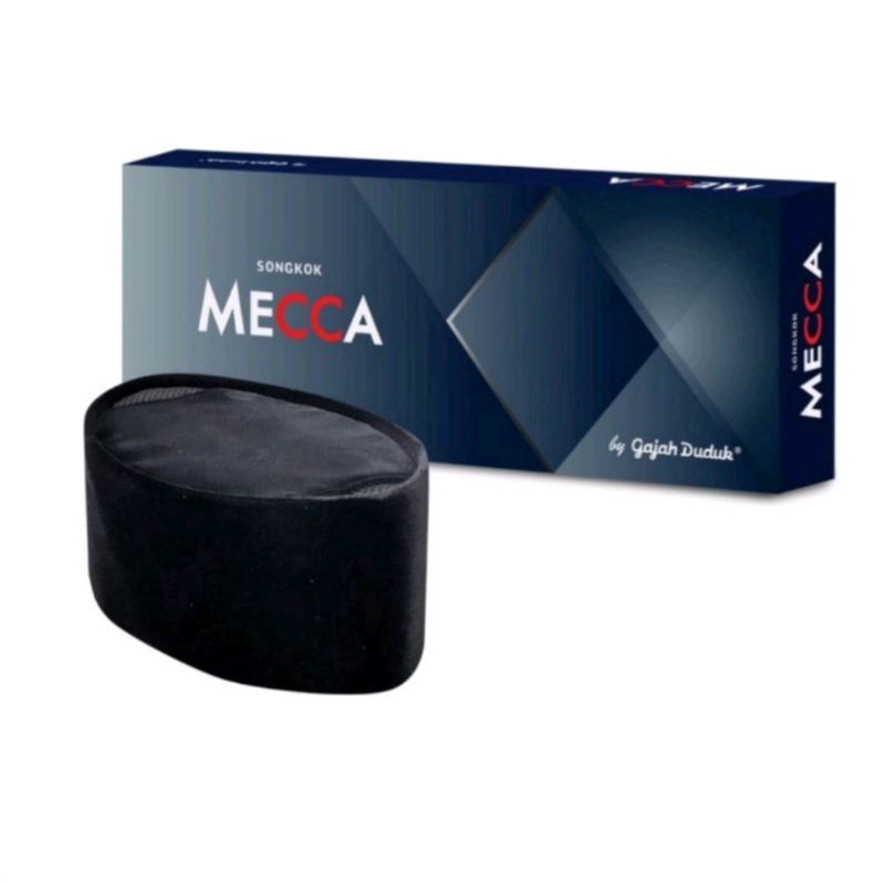 peci dewasa gajah duduk hitam polos