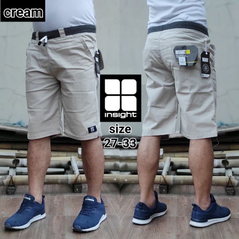 CELANA CHINO PENDEK PINGGANG KARET /CELANA PENDEK CHINO KARET