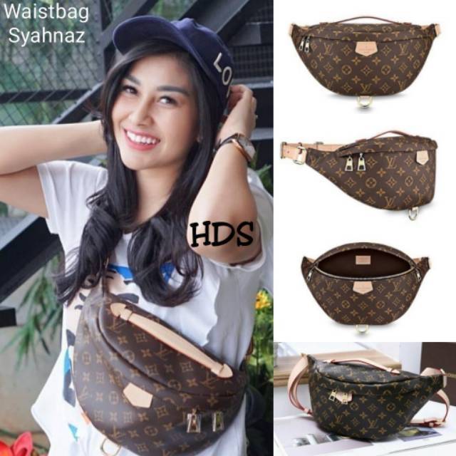 Tas Waistbag Syanas Motif BUNGA KOTAK / Tas Bahu / Tas Dada / Tas Pinggang / WEISTBAG VIEL