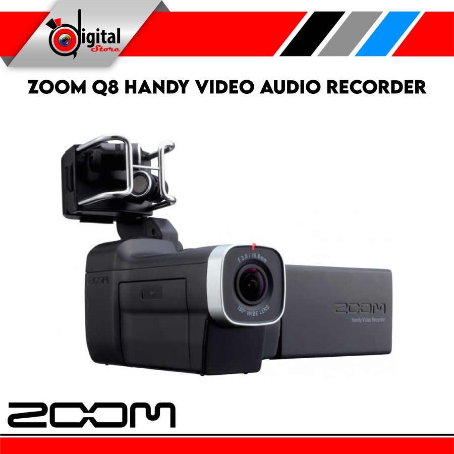 ZOOM Q8 / ZOOM Q8N 4K Handy Video Audio Recorder
