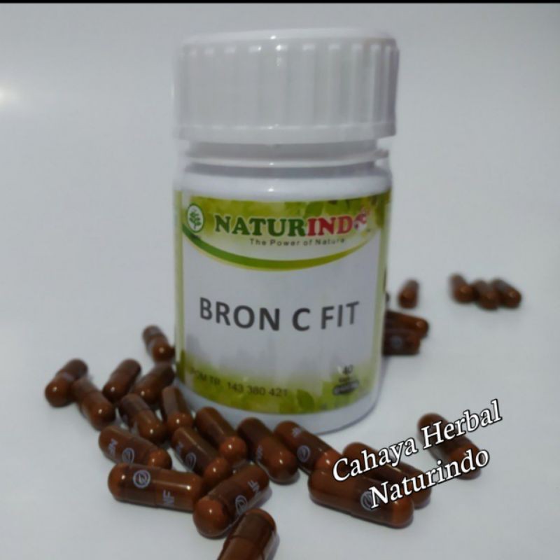 Obat Herbal Sesak Nafas Obat Gangguan Pernafasan Obat Gurah Paru Paru Herbal Bron C Fit Naturindo-2