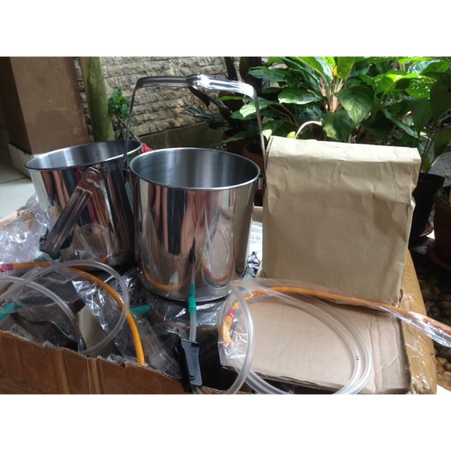 Bucket Stainless Enema Kopi