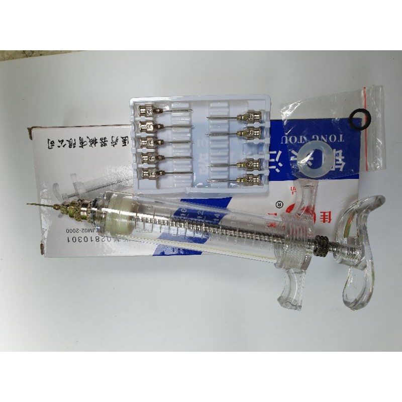 suntikan besar - jarum suntikan vaksin ayam 20ml suntikan sapi - kambing babi suntikan sapi spuit sy