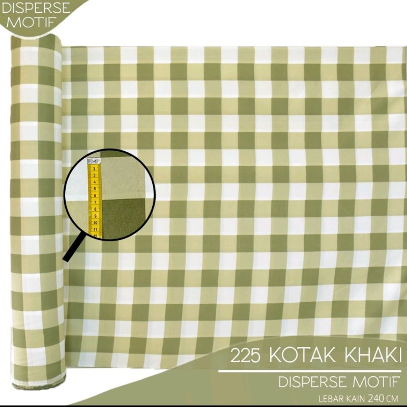 BAHAN KAIN SPREI Meteran (L 240cm)