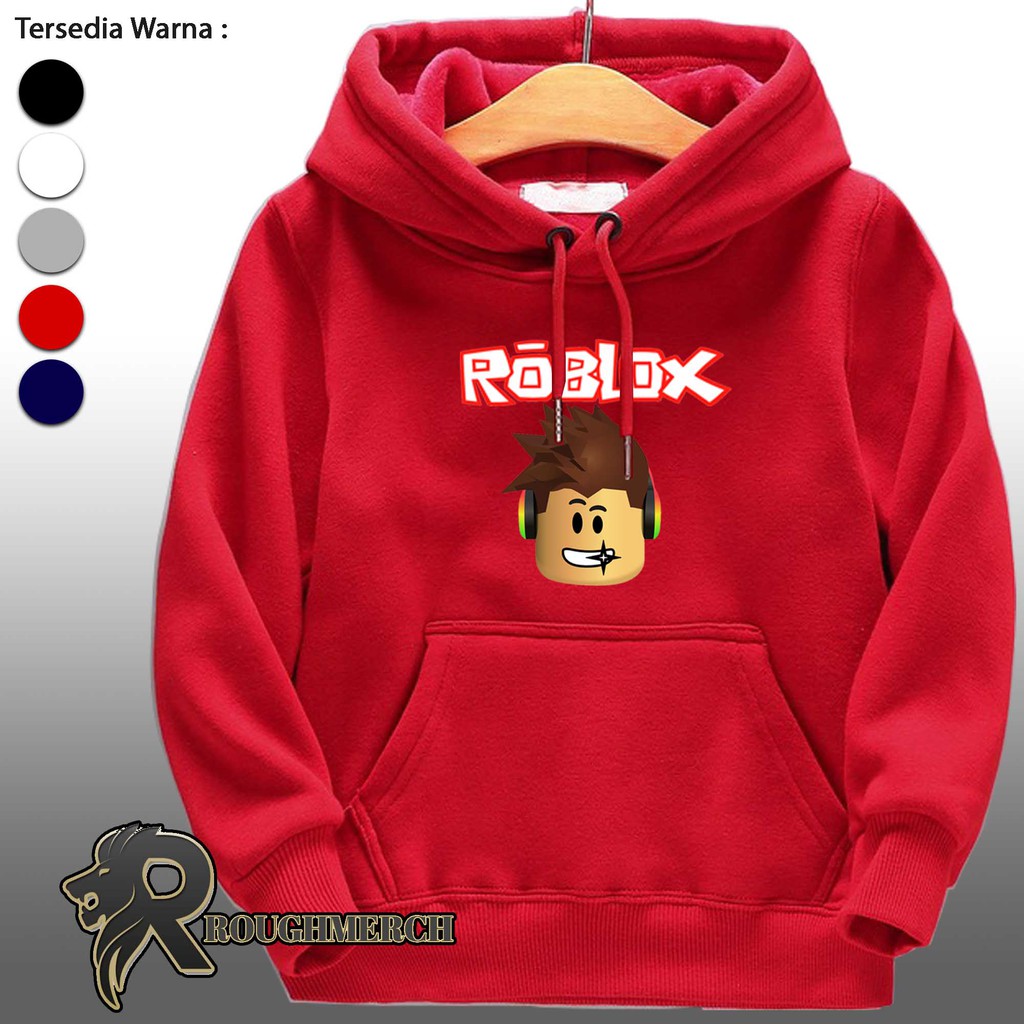 Jaket Roblox Head Lego Anak Hoodie Anak Roblox Head Lego